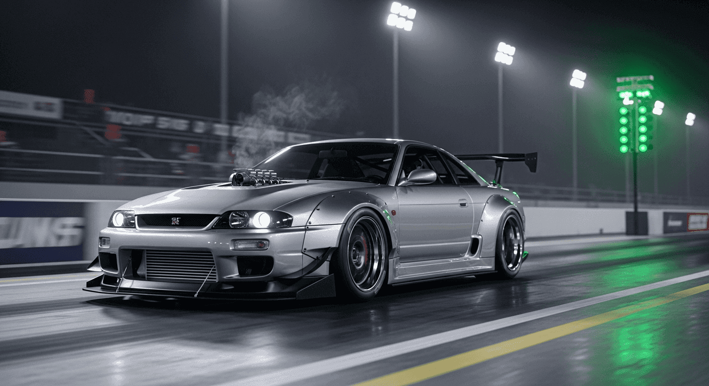 CSR2 Tokyo Nights T4 JDM car — maxed and tuned via CSR racing 2 mod delivery