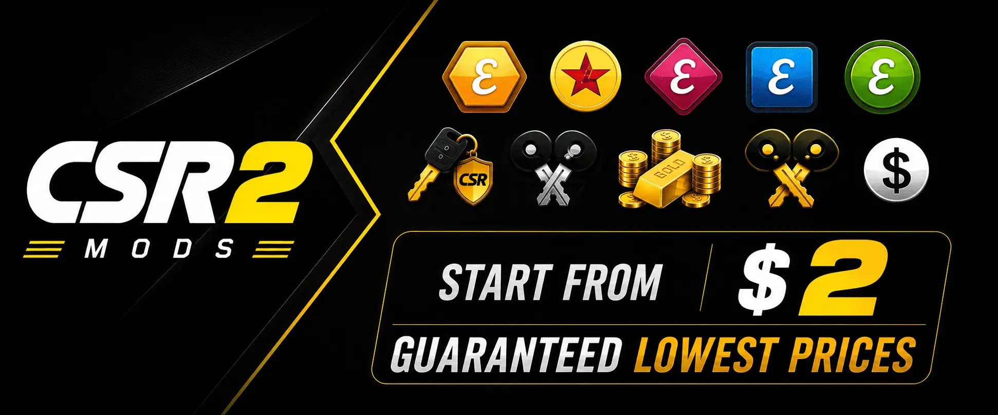 CSR2 mods packages — CSR2 modding delivery